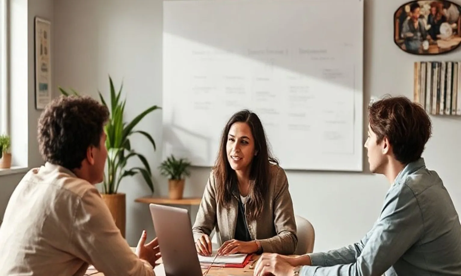 Life purpose discovery session workspace