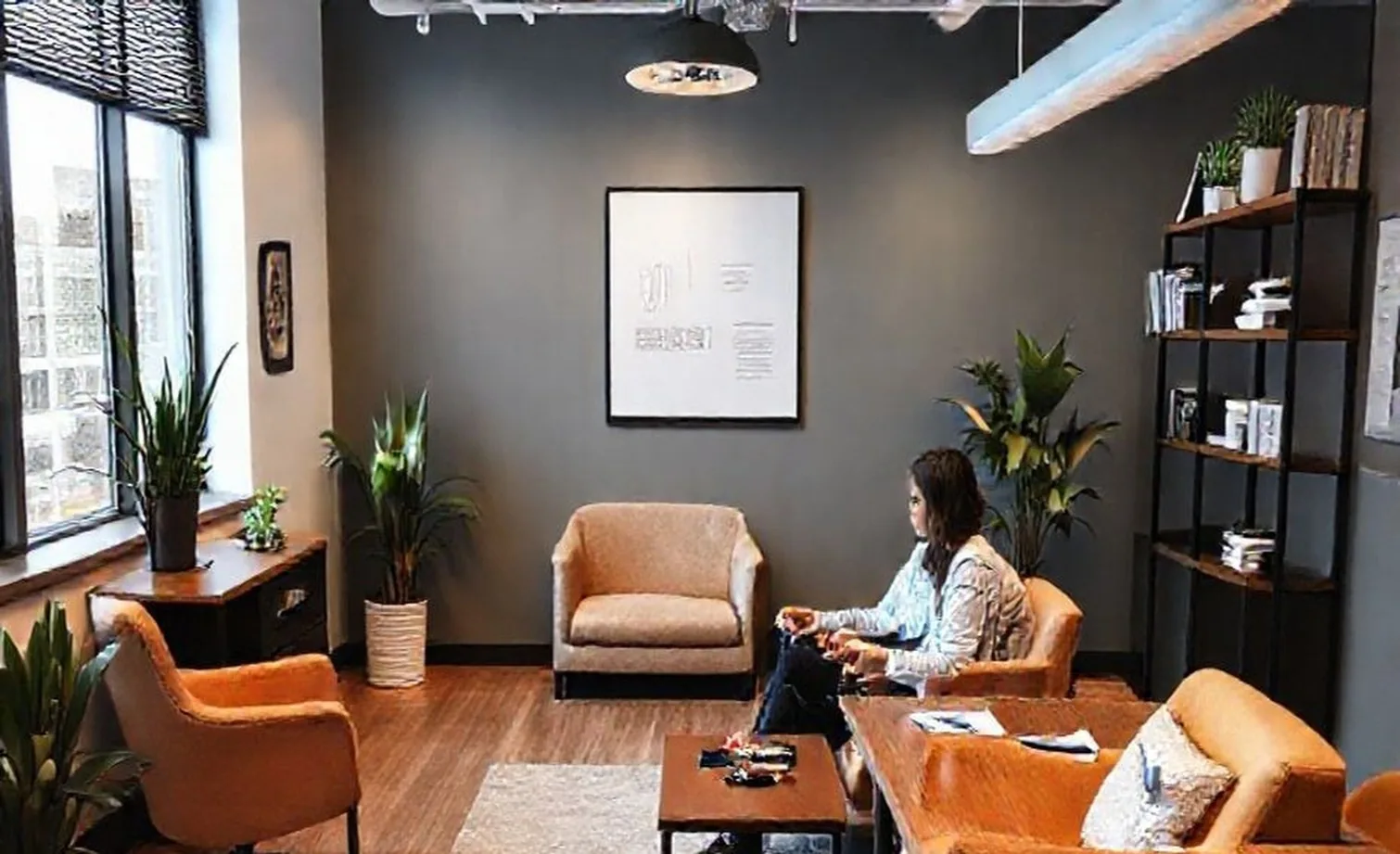 Professional career coaching office